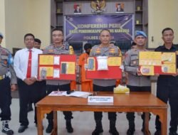 Polres Langsa Tangkap Empat Pelaku Diduga Miliki Narkotika Sabu 965 Gram