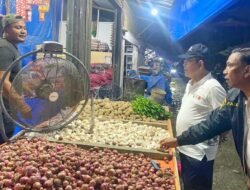 Bakda Subuh, Pj Bupati Aceh Barat Mahdi Efendi Tinjau Pasar PBU Meulaboh