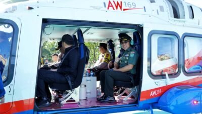Kasdam IM dan Kapolda Aceh Laksanakan Patroli Udara, Arahnya ke Pulau Rondo