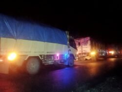 Tak Patuhi Aturan, 15 Truck Hauling Batu Bara PT AJB Disetop Warga