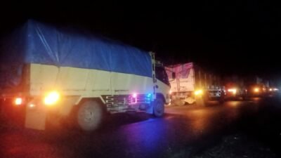 Tak Patuhi Aturan, 15 Truck Hauling Batu Bara PT AJB Disetop Warga