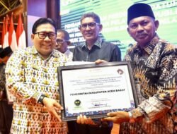 Pemkab Aceh Barat Dapat Penghargaan Prestisius Zona Hijau Kualitas Tinggi