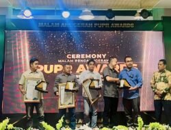Markas Wartawan Pantai Barat Aceh Raih Penghargaan Terbaik pada Malam Penganugerahan PUPR Awards