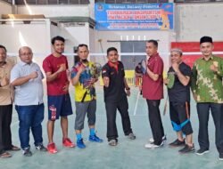 HPN 2024, Turnamen Badminton PWI Cup I Aceh Timur Sukses