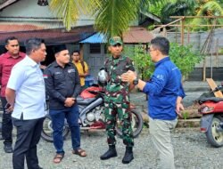 Pastikan TPS Aman Terkendali, Dandim Syafii Tinjau Setiap Lokasi