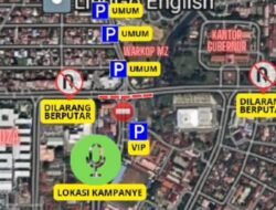 Kampanye Prabowo-Gibran, Polda Aceh Rekayasa Lalin