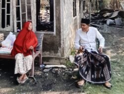 Amiruddin. ST Sembangi Korban Kebakaran Dan Berikan Bantuan Masa Panik di Kaway XVI Aceh Barat