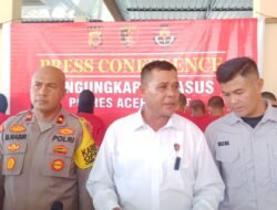 Polisi Tangkap Delapan Pemilik Narkoba di Aceh Barat Selama Antik Seulawah