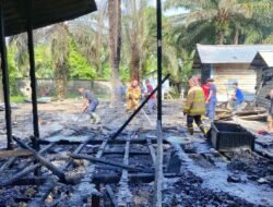 15 Bilik Pesantren Serambi Mekkah Hangus Terbakar Api