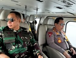 Cek Kesiapan Mudik, Kapolri dan Panglima TNI Lakukan Patroli Udara