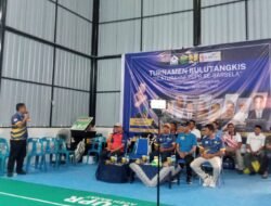Turnamen Bulu Tangkis PUPR se-Barsela Aceh Dimulai, Kurdi: Langkah Awal Bicara Pembangunan Dalam Bingkai Olahraga