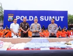Selama Operasi Antik Toba 2024, Ratusan Pelaku Pengedar Narkoba Ditangkap