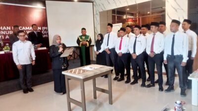 KIP Aceh Barat Lantik 60 Anggota PPK, Cici Darmayanti: PPK Dituntut Bekerja Penuh Tanggung Jawab