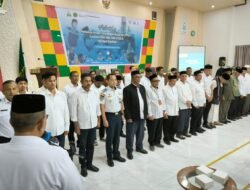 140 PPPIH Dilantik, Azhari Berpesan Semua Divisi Harus Siaga Melayani Jemaah Haji