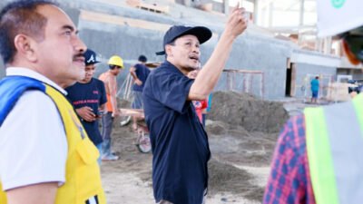 Asisten II Sekda Aceh Zulkifli Minta Rekanan Pacu Pengerjaan Venue PON
