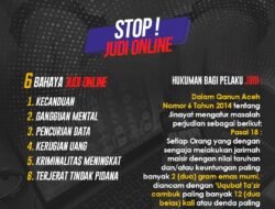 Kasus Judi Online Marak di Aceh, Kombes Ade: Perlu Perhatian Semua Pihak