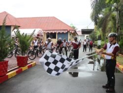 Sambut Hari Bhayangkara, Polres Aceh Barat Rayakan Dengan Cara Fun Bike