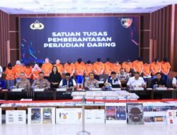 Bareskrim Polri Ringkus 464 Penjudi Online, Barang Bukti Uang Rp 67 Miliar Diamankan