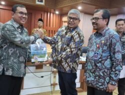Pj Geburnur Bustami Buka Rakor Persiapan PON 2024, Pj Bupati Mahdi Terima SK Panitia Daerah