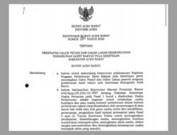 Diduga Masuk Daftar Penerima Lahan Kebun Karet, GeRAK Minta Pj Bupati Aceh Barat Copot Marhaban 7 Diduga Masuk Daftar Penerima Lahan Kebun Karet, GeRAK Minta Pj Bupati Aceh Barat Copot Marhaban