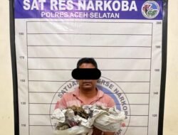 Bandar Narkoba Asal Abdya Diboyong ke Polres Aceh Selatan, Begini Ceritanya!