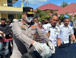 Barang Bukti Sabu 226 Kg dan Ganja 1,2 Ton Jaringan Internasional Dimusnahkan