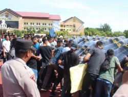 Polda Aceh Gelar Simulasi Sispam Kota Pilkada Serentak Tahun 2024