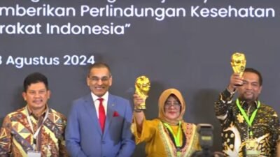 Pemkab Aceh Barat Meraih Penghargaan UHC dari BPJS Kesehatan