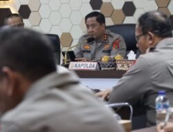 Polda Aceh Gelar Rakor Pengamanan PON Aceh-Sumut