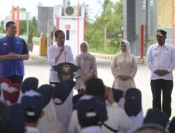 Presiden Jokowi Resmikan Empat Ruas Tol Sigli-Banda Aceh