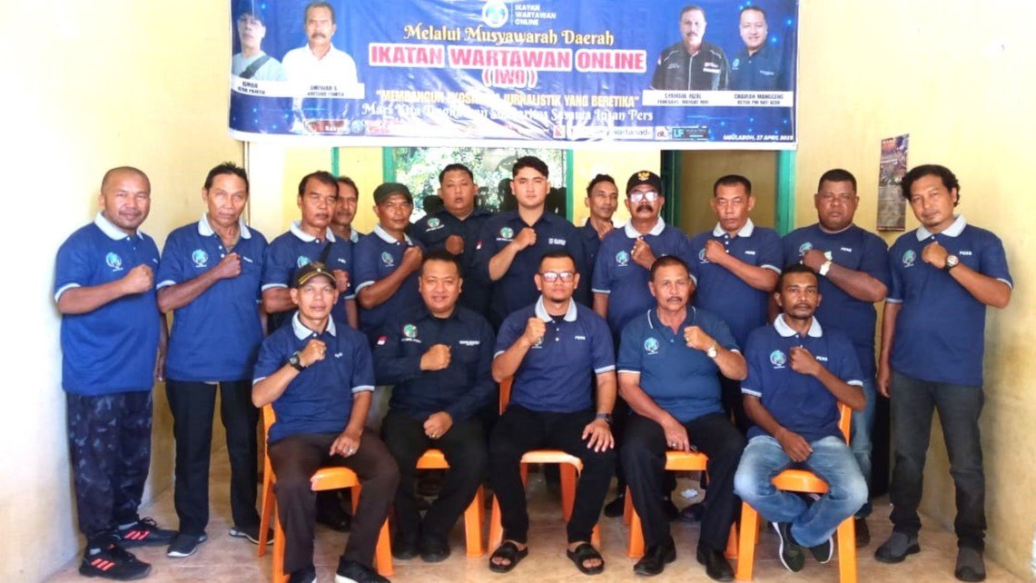 Ikatan Wartawan Online (IWO) Aceh Barat Sah di bentuk, Ini Pengurusnya 2