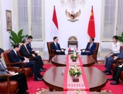 Presiden Jokowi Terima Kunjungan Wakil Presiden RRT Han Zheng