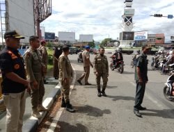 Satpol PP dan WH Aceh Besar Laksanakan Patroli Syariat Islam di Dua Titik