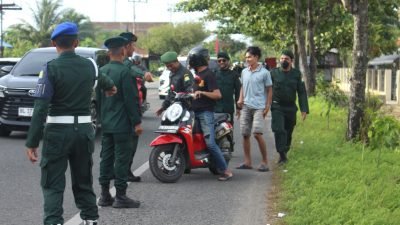 Pelanggaran Busana Islami Marak di Peukan Bada, Satpol PP Tindak Tegas
