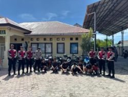 Polisi Gerebek Balap Liar di Belakang Stadion Harapan Bangsa