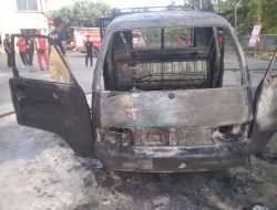 Mobil Terbakar di SPBU Alue Glong, Dua Orang Alami Luka Bakar Ringan