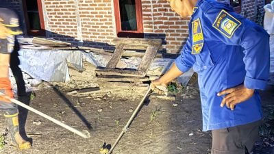 Warga Suka Makmur Kaget Temukan Ular Cobra
