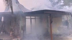 Rumah Personel Polri di Kota Jantho Ludes Terbakar, Tidak Ada Korban Jiwa