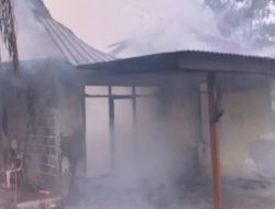 Rumah Personel Polri di Kota Jantho Ludes Terbakar, Tidak Ada Korban Jiwa