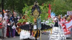 Ratusan Pelajar Ramaikan Karnaval Budaya HUT RI di Kota Jantho