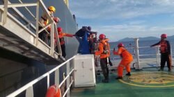 Basarnas Banda Aceh Evakuasi ABK Kapal Tanker di Perairan Selat Malaka