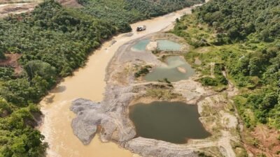 Diduga Ilegal, Aktivitas Tambang Sungai Mas Tuai Tanda Tanya