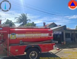 Kebakaran Rumah di Peukan Bada, Satu Unit Rusak Sedang 9 Kebakaran Rumah di Peukan Bada, Satu Unit Rusak Sedang