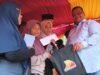 PT. MGK Santuni Puluhan Anak Yatim pada Khanduri Raya di Gampong Sipot